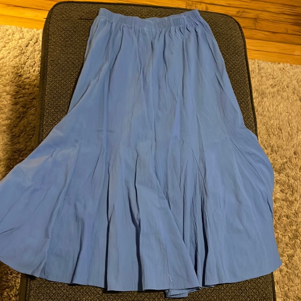 Midi Boho Skirt..beautiful materials tulip skirt